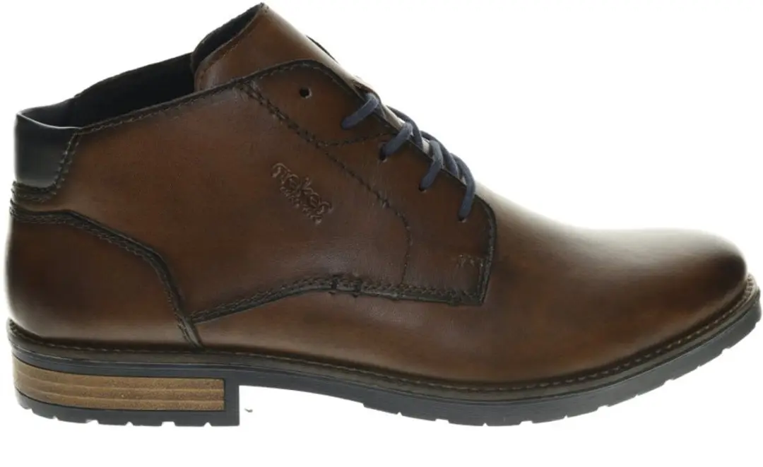 Cognac Geklede Herenschoenen Hoog maat 46