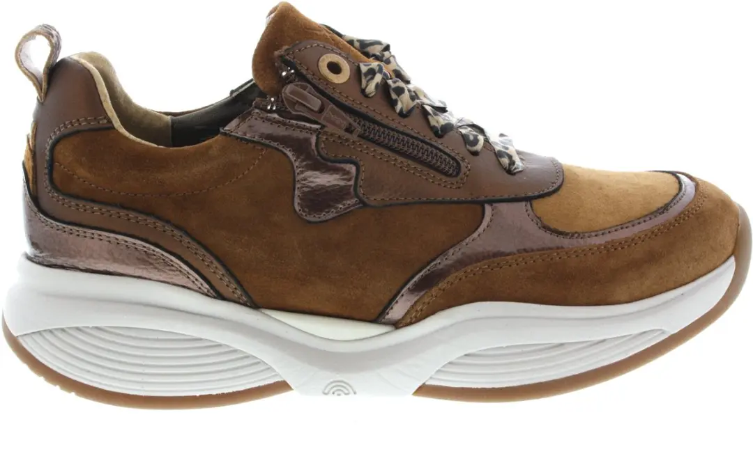 Dames Veterschoenen Xsensible Swx21 Combi Hx Cognac
