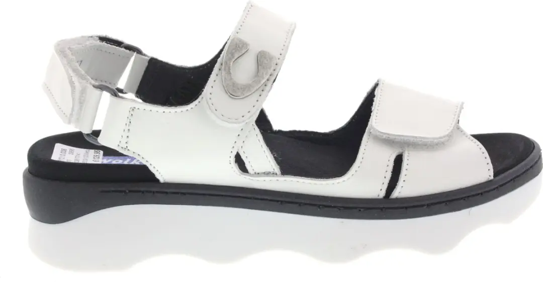 Dames Sandalen Wolky Medusa Reflex White Wit