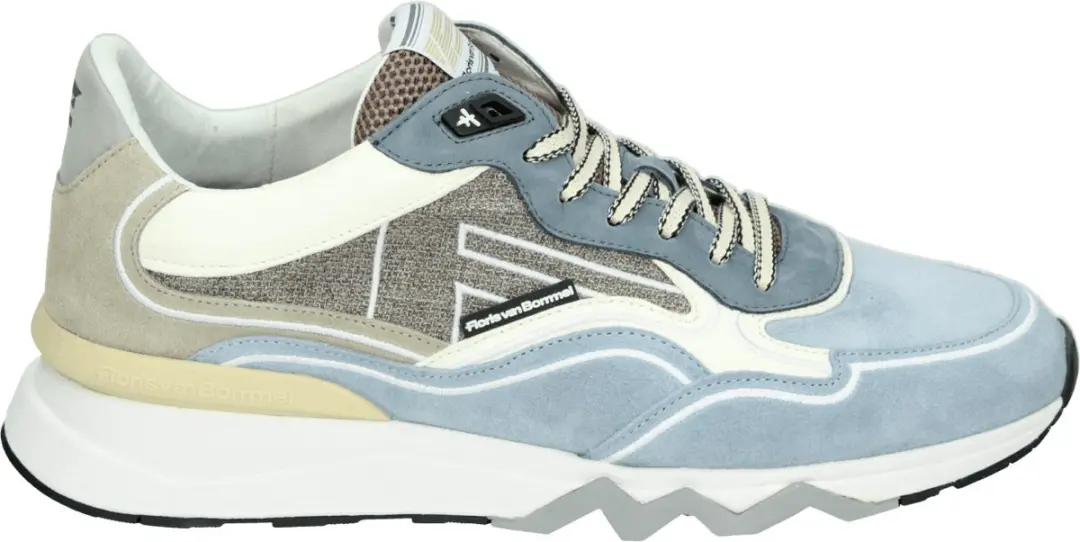 Floris van Bommel DE ZAGER 03.02 Lage Sneakers - Blauw - Maat 45 1/3