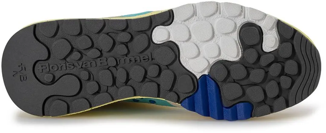 Floris van Bommel DE TREENER 06.03 Lage Sneakers - Geel - Maat 42
