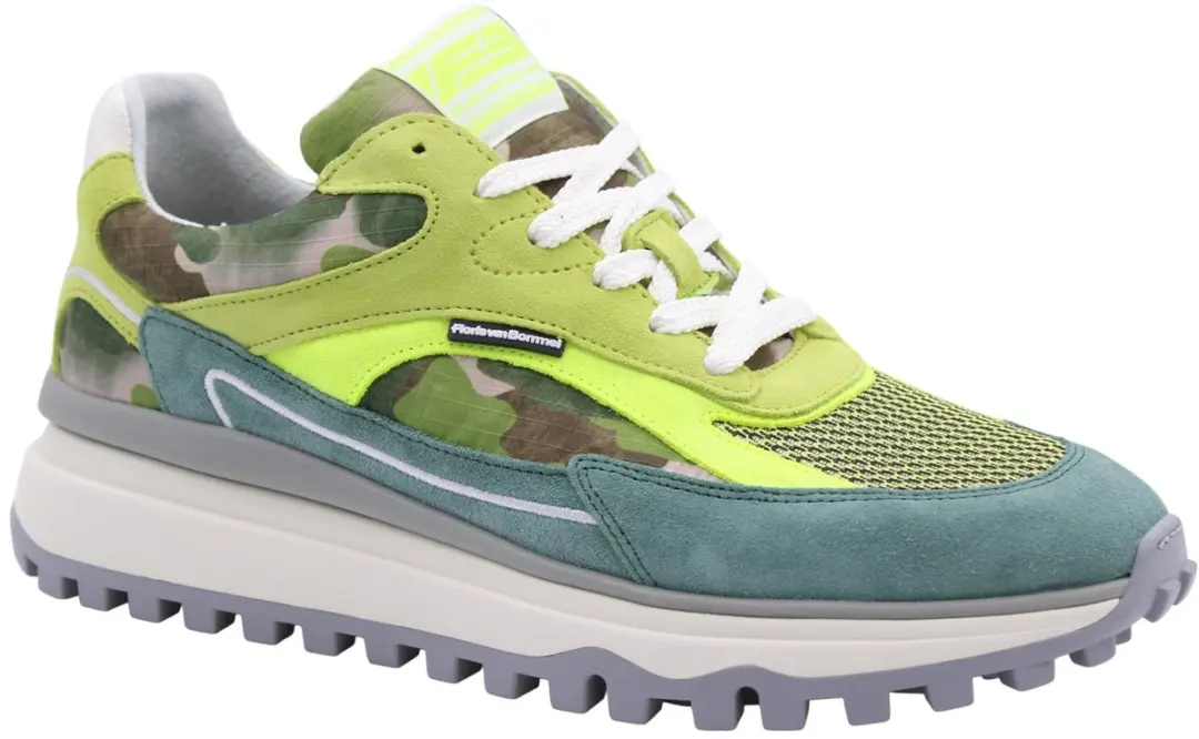 Floris van Bommel SFM-10247 Sneaker De Gripper 08.01 Green G1/2