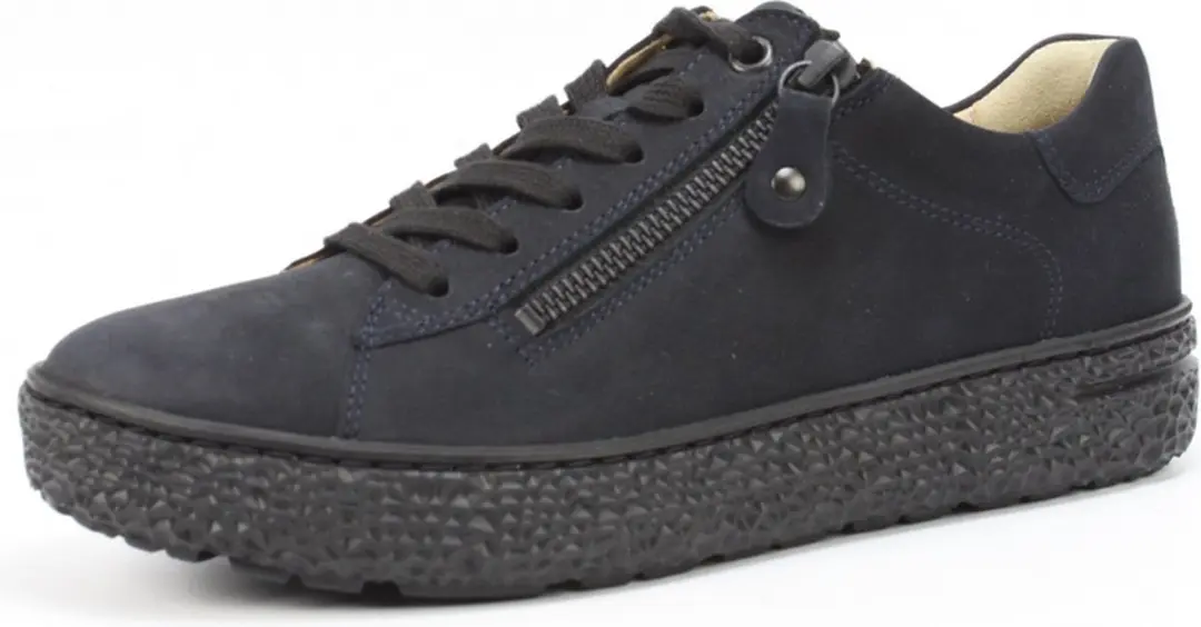 Hartjes Sneaker 162.1405/99 - 47 Wijdte H Donkerblauw Nubuck