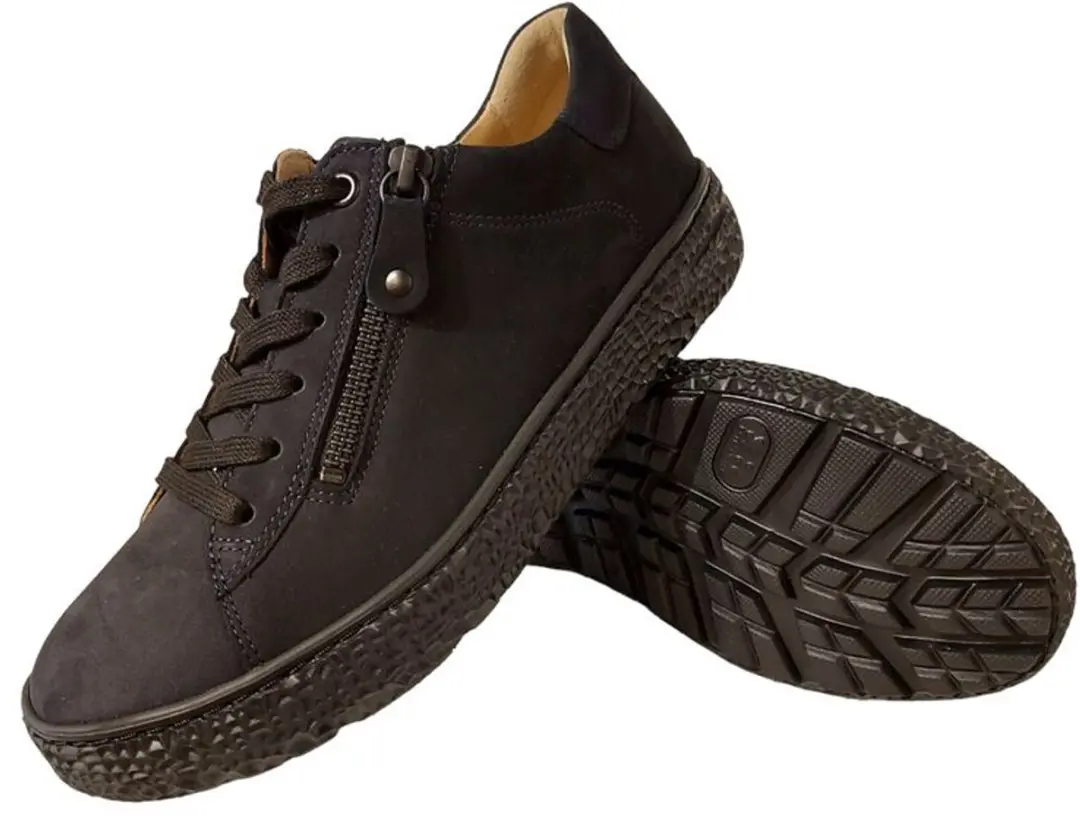 Hartjes Sneaker 162.1405/99 - 47 Wijdte H Donkerblauw Nubuck - afbeelding 6 van 6