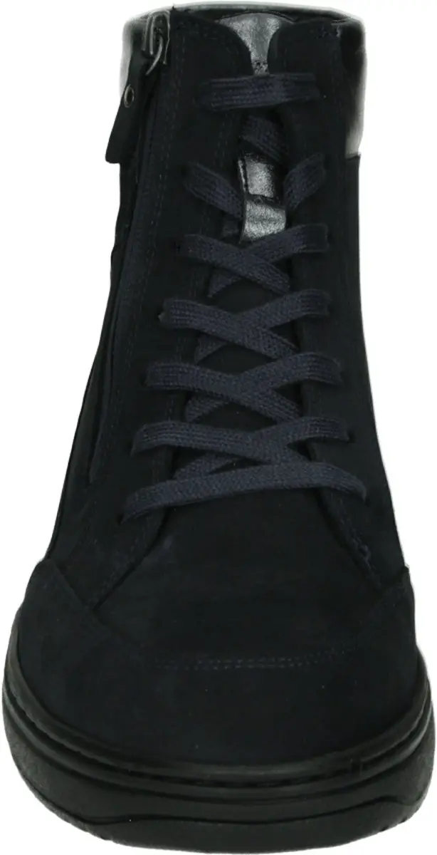 Hartjes - 172.1707/21 - Hoge sneakersVeterlaarzenDames veterschoenenDames sneakersHalf-hoge schoenen - Kleur: Blauw - Maat: 42 - afbeelding 5 van 6