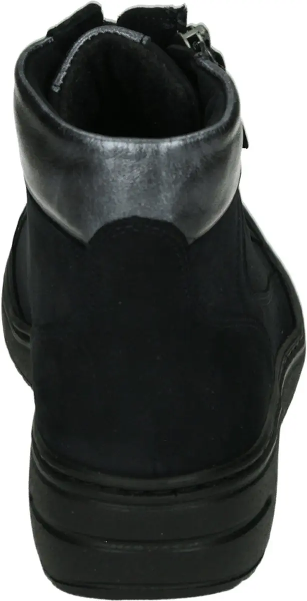Hartjes - 172.1707/21 - Hoge sneakersVeterlaarzenDames veterschoenenDames sneakersHalf-hoge schoenen - Kleur: Blauw - Maat: 42 - afbeelding 6 van 6