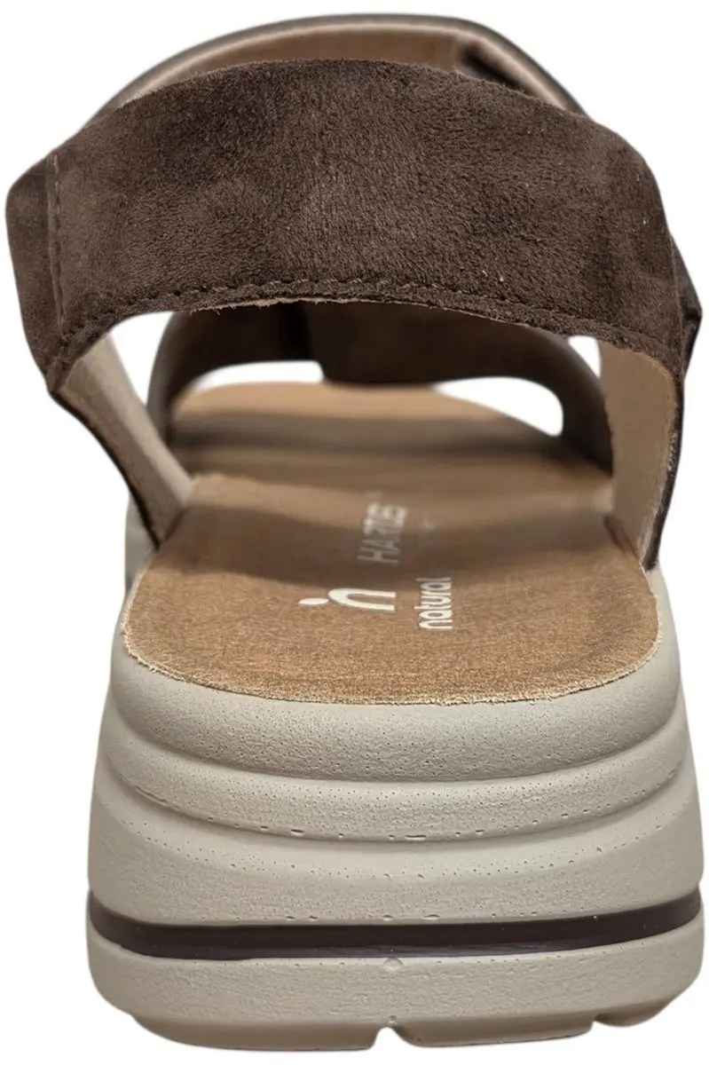 Hartjes 132.2002 Sandalen - Dames Breedtemaat 41 - Donkerbruin