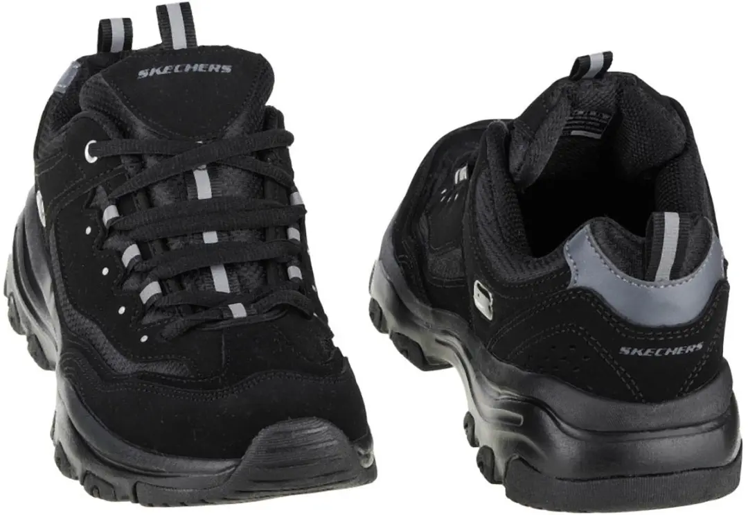 Skechers I-Conik 88888250-BBK Sneakers - Zwart - afbeelding 5 van 5