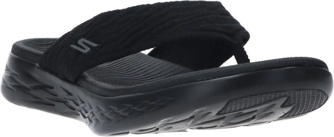 Skechers On The Go Sunny Teenslipper 42 - Zwart - afbeelding 3 van 6