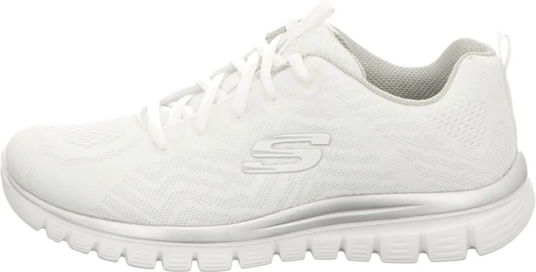 Skechers Graceful Get Connected Sneakers - Wit - Maat 42 - afbeelding 4 van 6