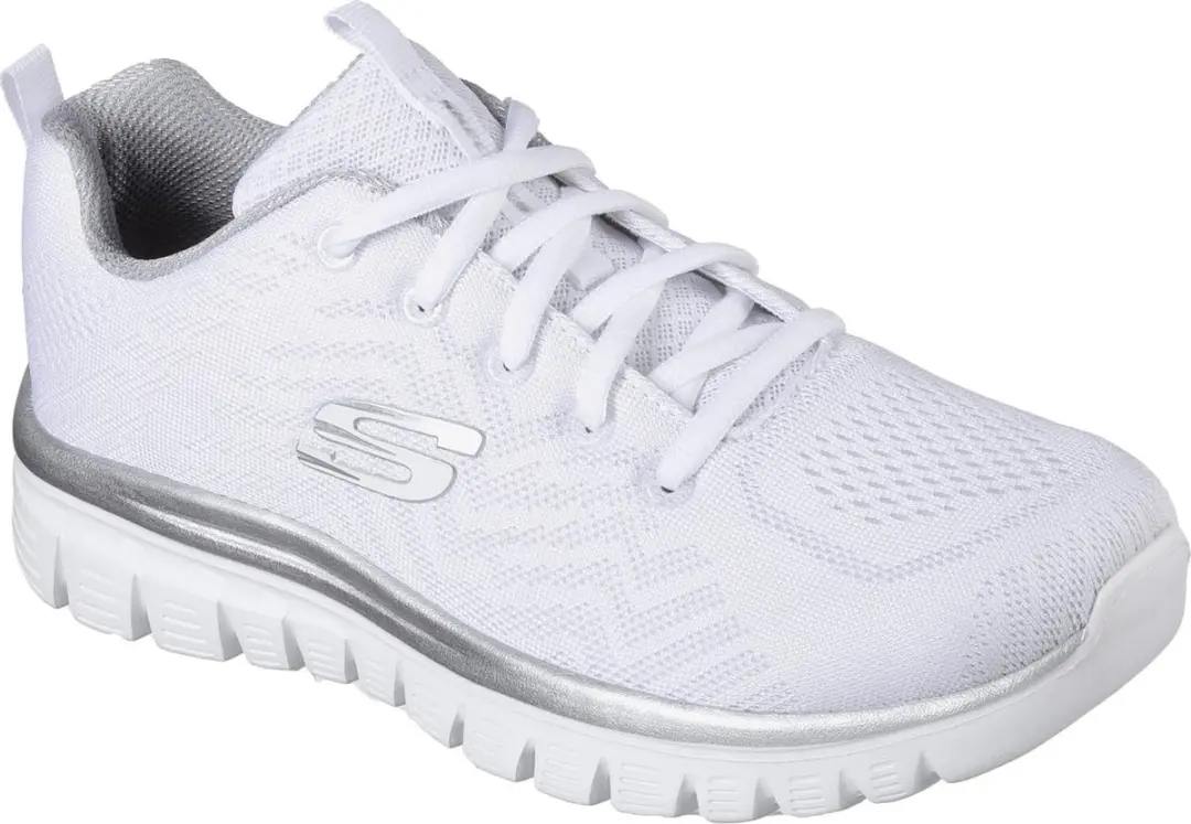 Skechers Graceful Get Connected Sneakers - Wit - Maat 42 - afbeelding 2 van 6
