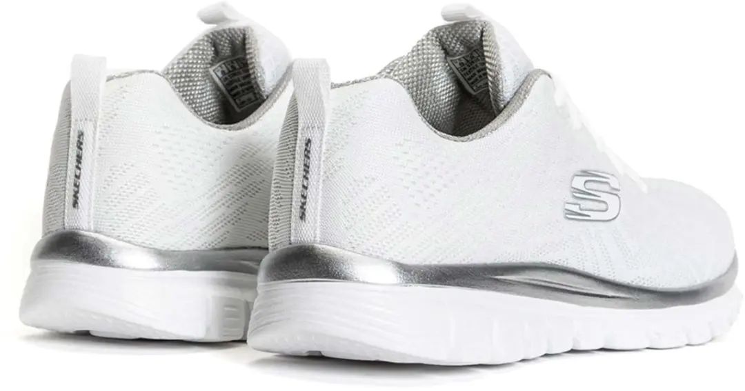 Skechers Graceful Get Connected Sneakers - Wit - Maat 42 - afbeelding 5 van 6