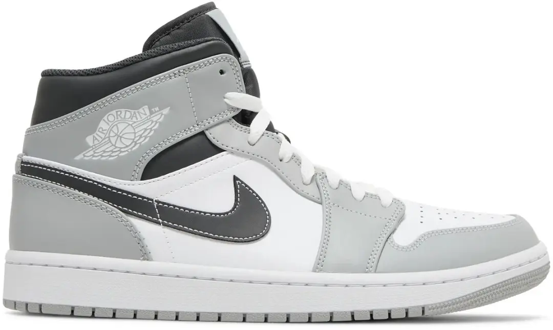 Jordan 1 Mid Light Smoke Grey Anthracite