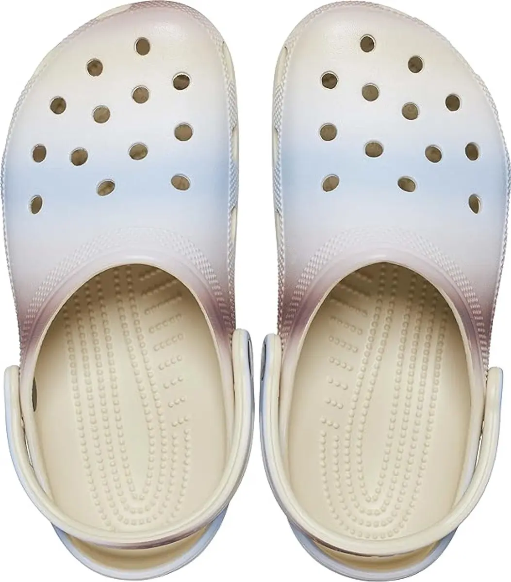 Crocs Classic Color Dip Clog Bone/Multi Maat 45/46 M11
