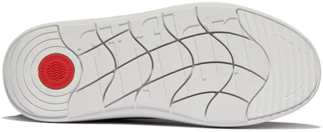 FitFlop RTG Leather Suede Sneakers 42 - Zwart - afbeelding 3 van 6