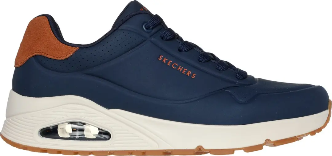 Skechers Uno Heren Sneakers 183004-NVY - Navy - afbeelding 2 van 6