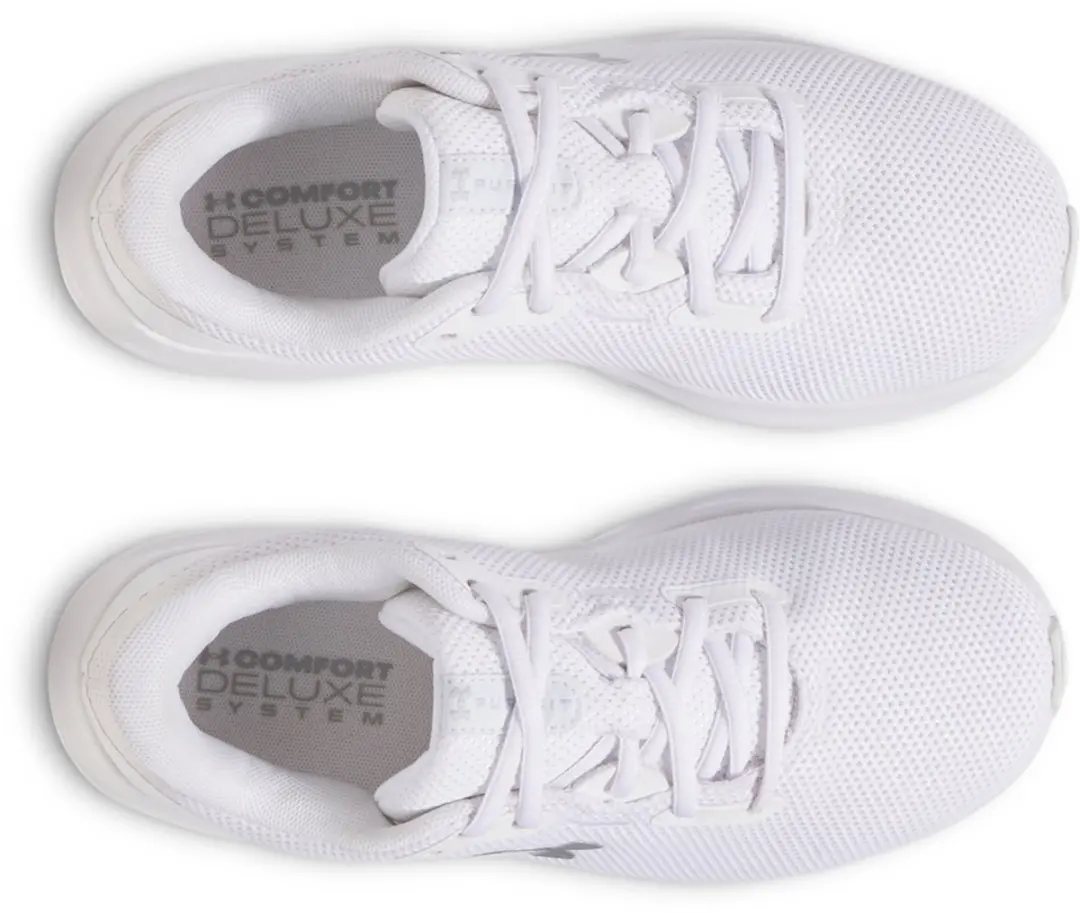 Under Armour Charged Pursuit 4 Hardloopschoenen - Wit - afbeelding 6 van 6