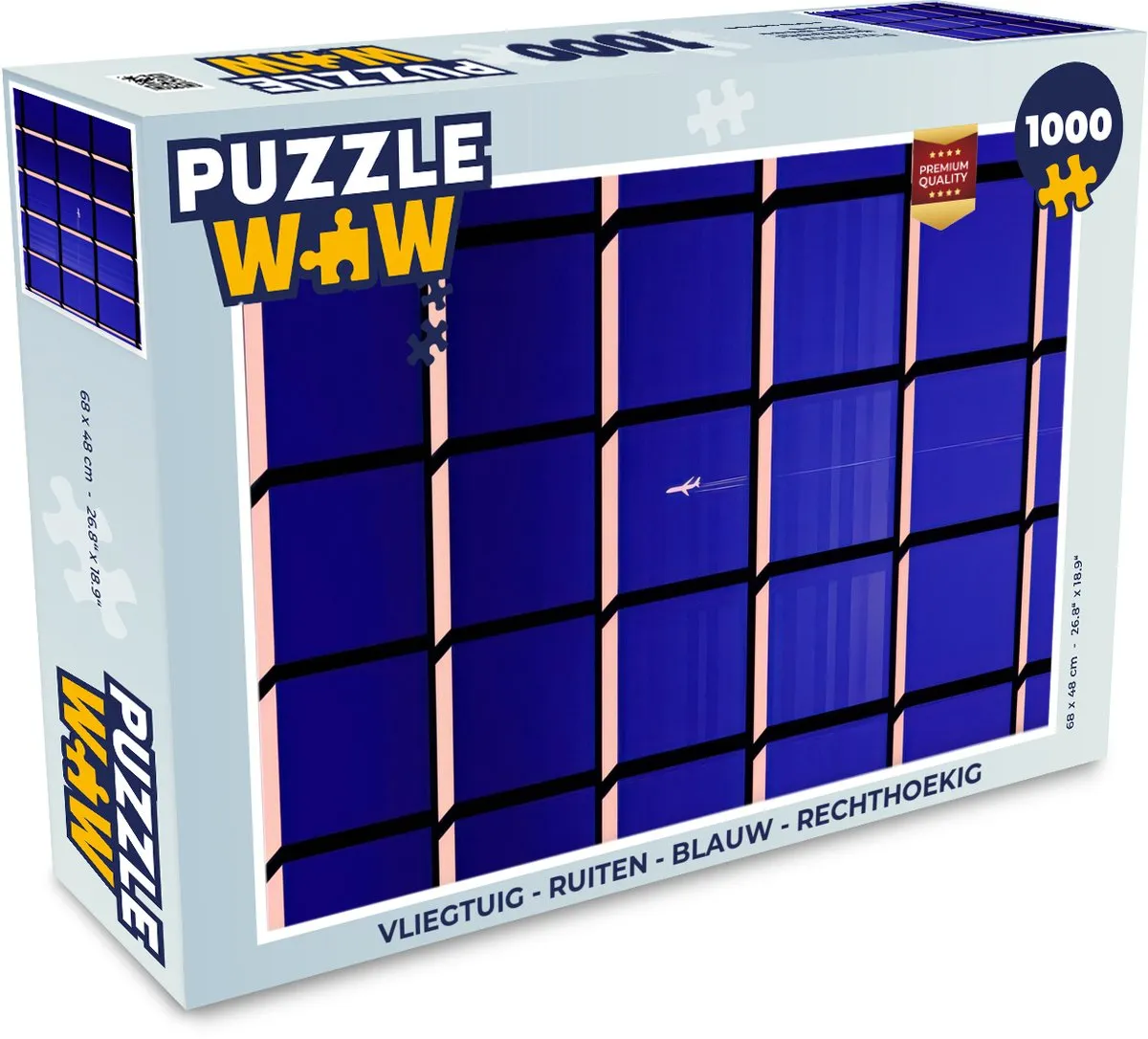 PuzzleWow Vliegtuig Puzzel 1000 Stuks