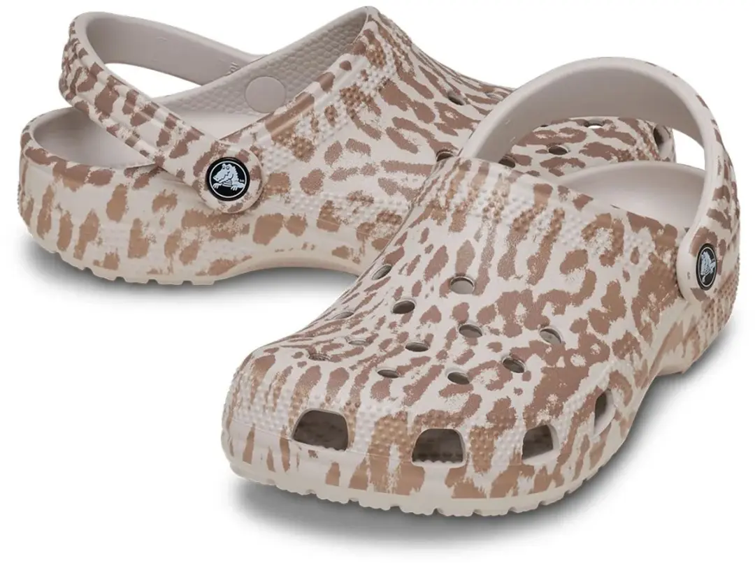 Crocs Classic Pop Animal Klompen Cocoa Cream - EU 36/37