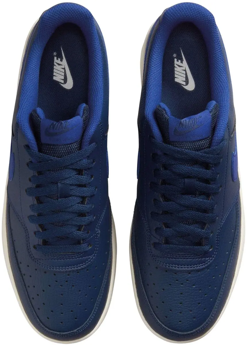 Nike Court Vision Low Sneaker - Donkerblauw/Wit - Heren 43 - afbeelding 5 van 6