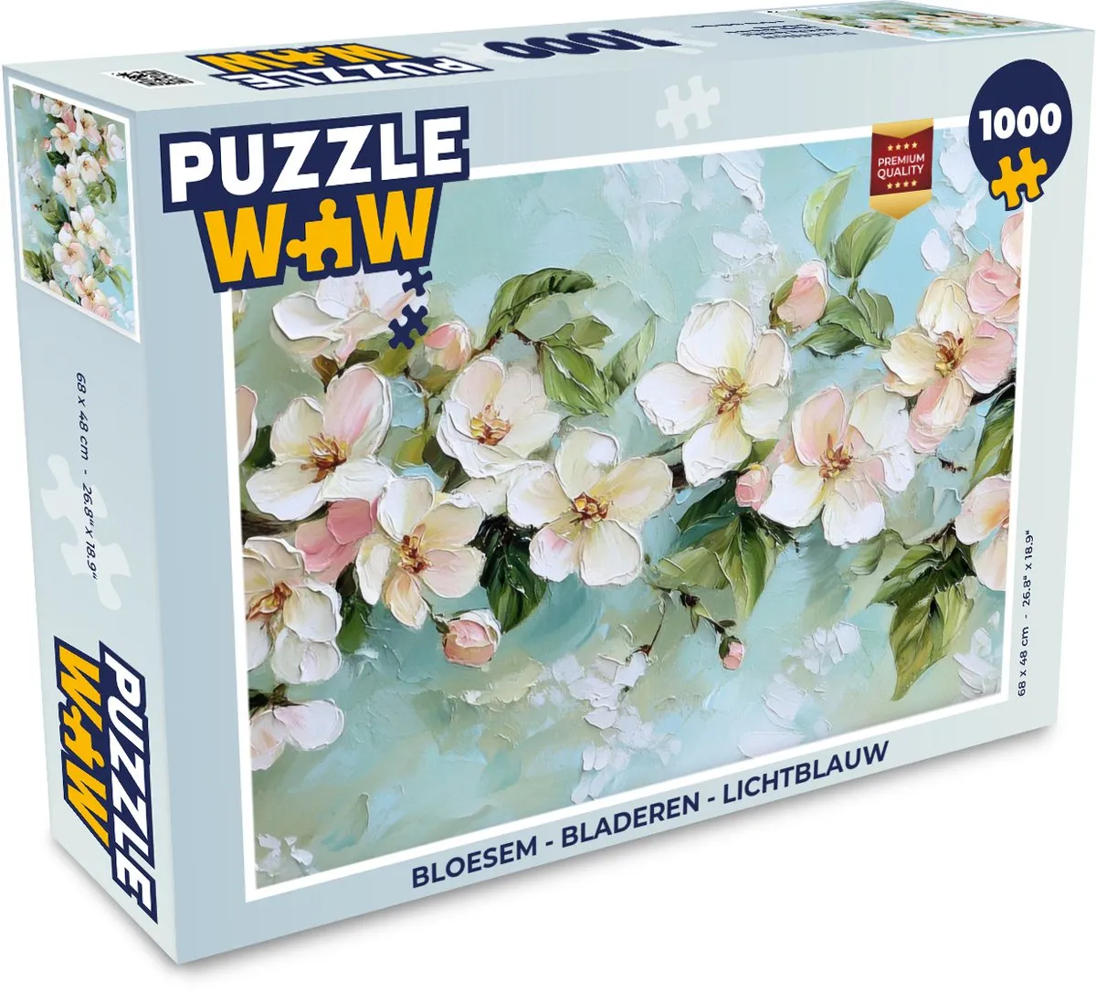 PuzzleWow Bloesem Legpuzzel 1000 Stuks
