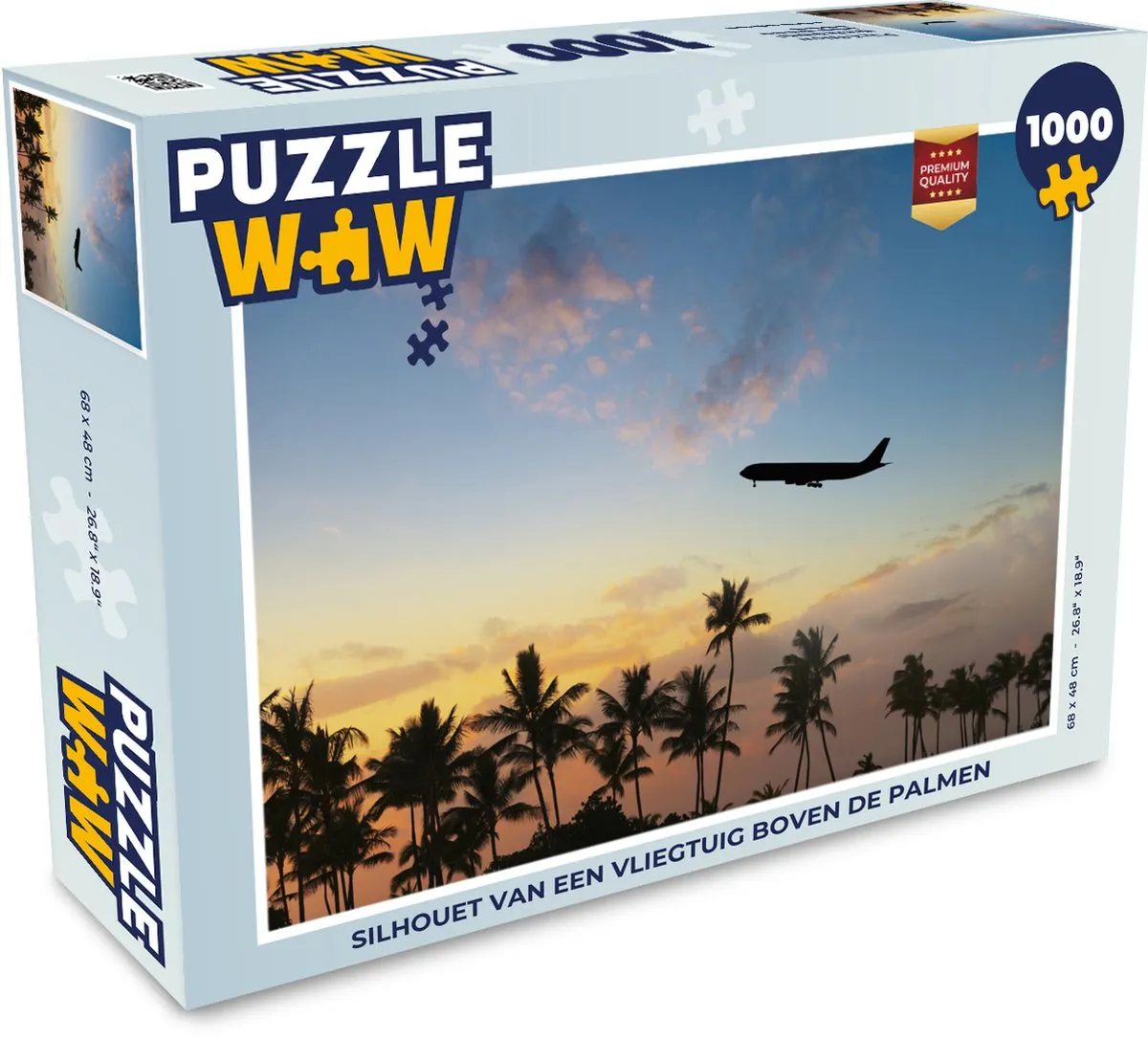 PuzzleWow Legpuzzel 1000 Stuks