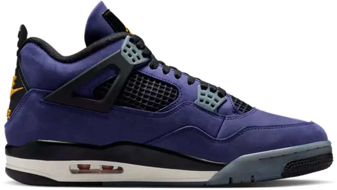 Jordan 4 Retro Lakers - Imperial Purple - Maat 49.5 - afbeelding 5 van 6