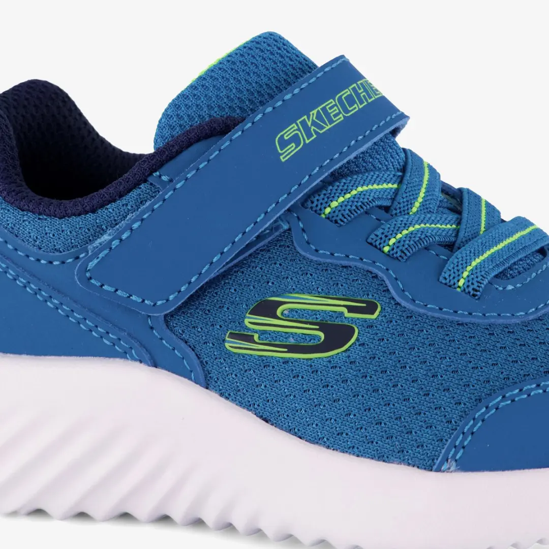Skechers Bounder Techrox Jongens Sneakers - Maat 23 - Blauw - afbeelding 6 van 6
