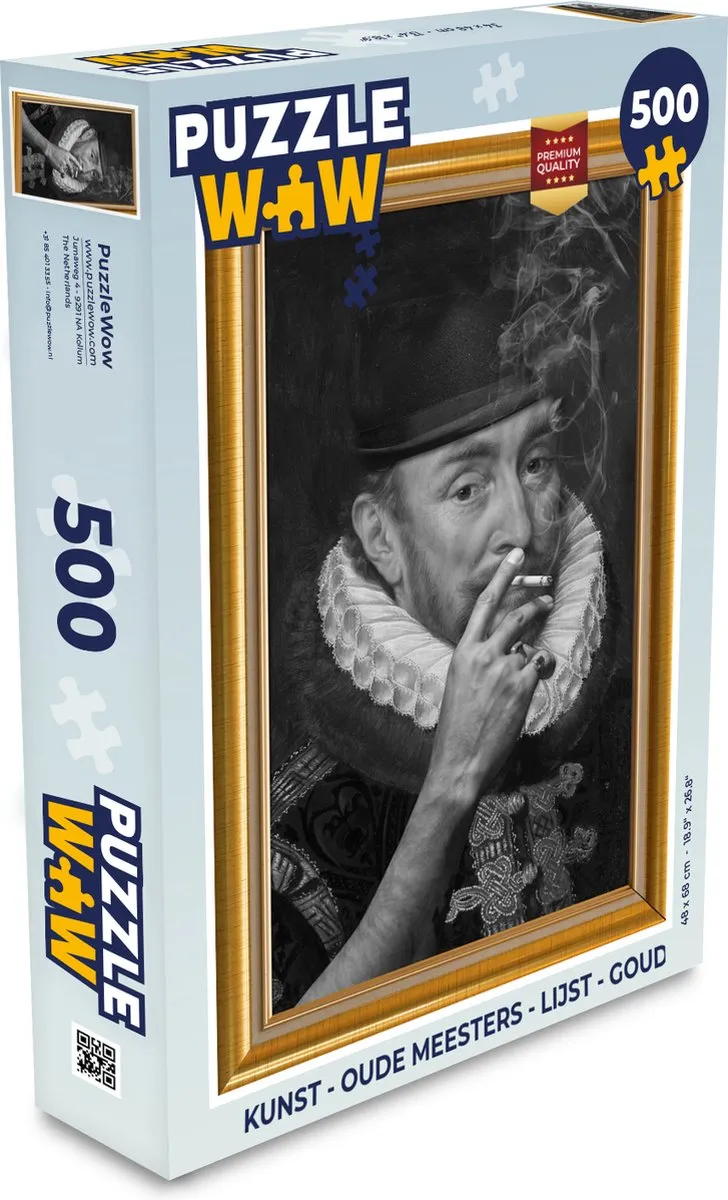 PuzzleWow Oude Meesters Legpuzzel 500 Stuks