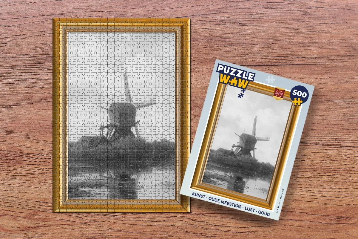 PuzzleWow Oude Meesters Legpuzzel 500 Stuks - Multicolor