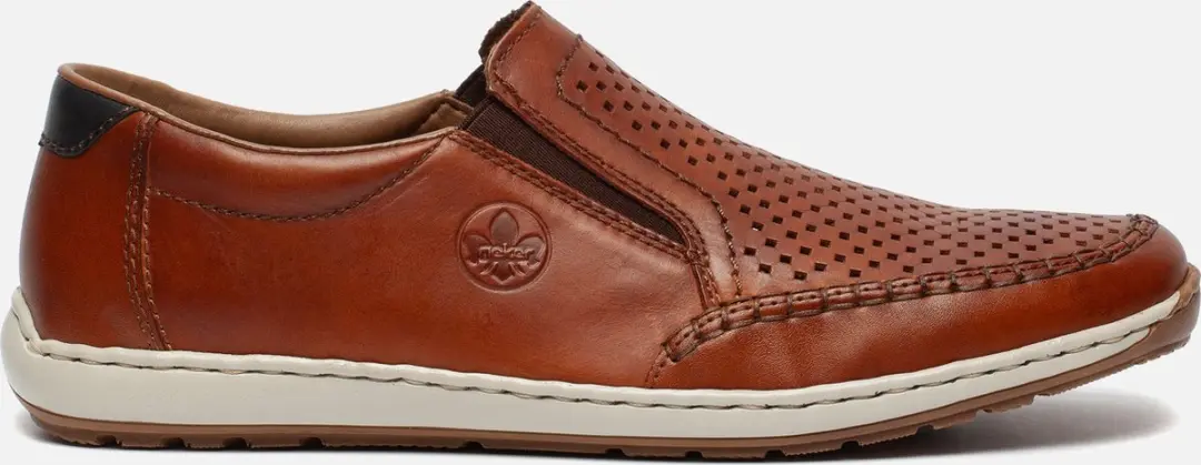 Rieker Rieker Instappers cognac Leer 321206