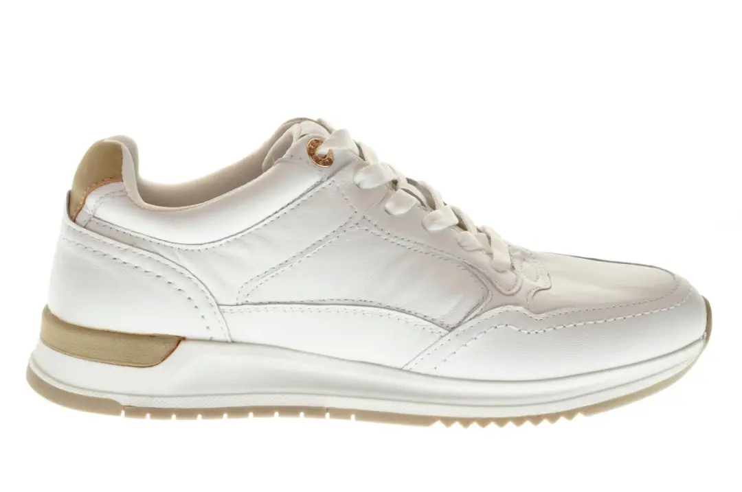 Tamaris Witte Sneaker Leder maat 41
