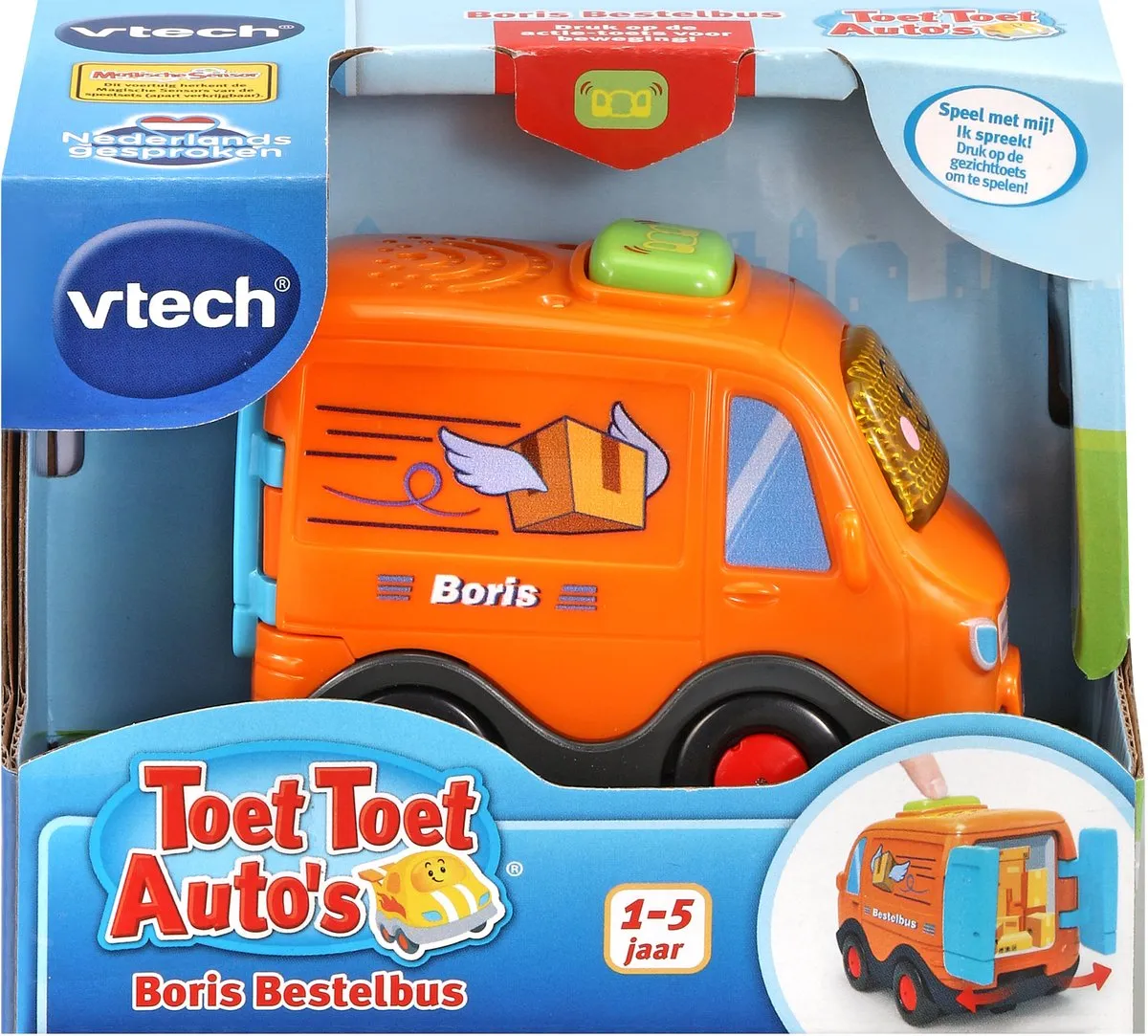 VTech Toet Toet Auto's Boris Bestelbus - Licht & Geluid