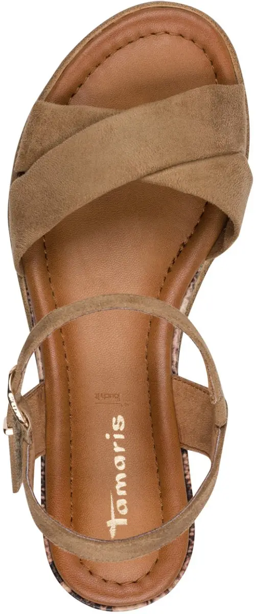 Tamaris ESSENTIALS Dames Sandalen 40 - Beige - afbeelding 3 van 6