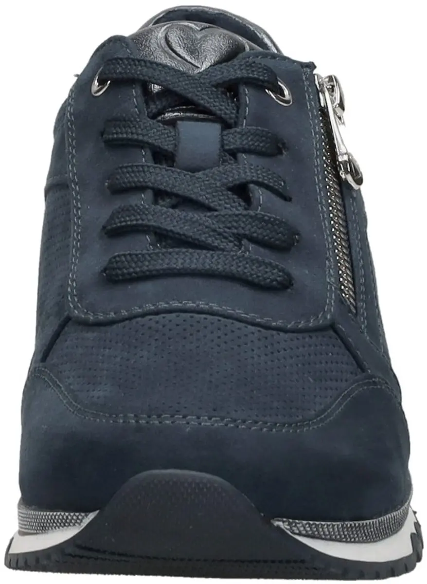 Marco Tozzi Dames Sneakers - Donkerblauw - Maat 41 - afbeelding 3 van 6