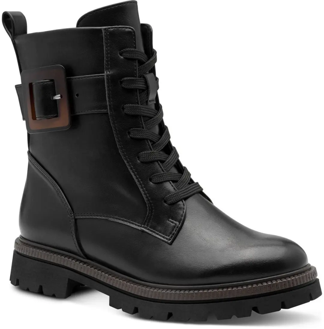 Marco Tozzi Dames Enkellaarsje 2-25244-45 022 F-breedte Maat: 39 EU
