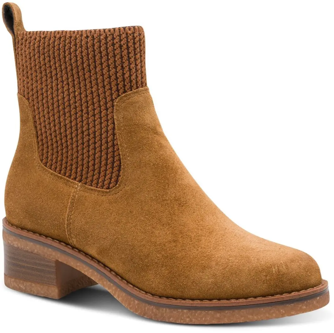 Marco Tozzi Dames Enkellaarsje 2-25356-45 305 F-breedte Maat: 41 EU