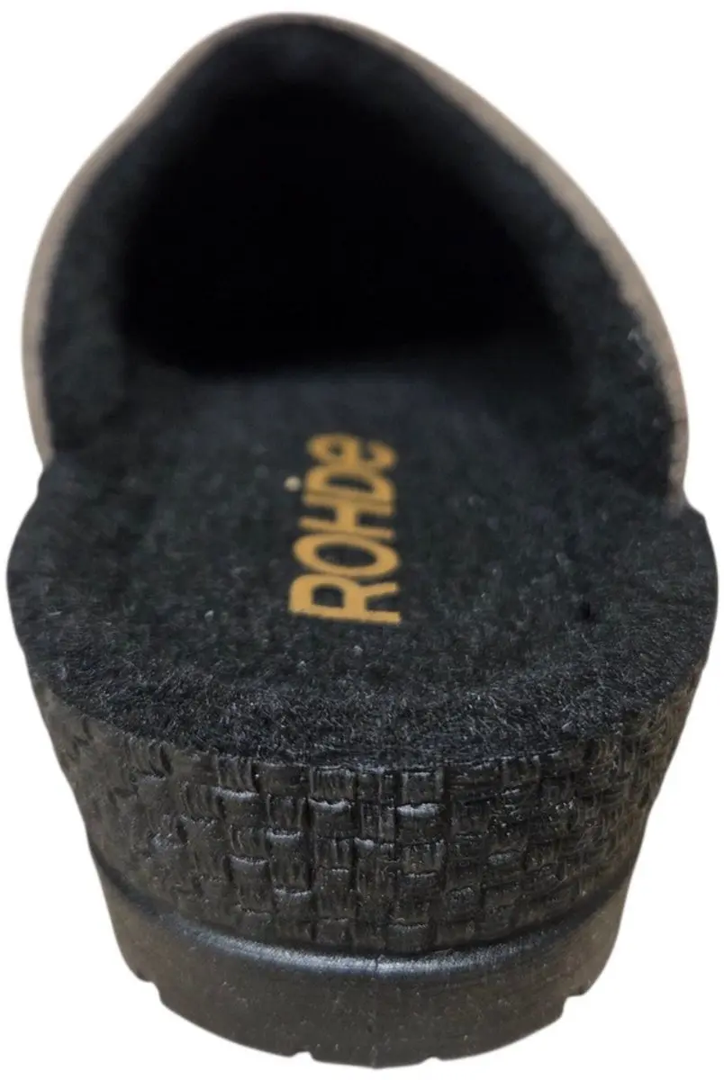 Rohde 2293 Dames Pantoffels 39 - Wit/Beige