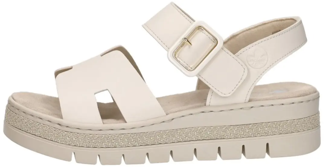 Rieker Sandalen Plat Sandalen Plat - taupe - Maat 40 - afbeelding 2 van 6
