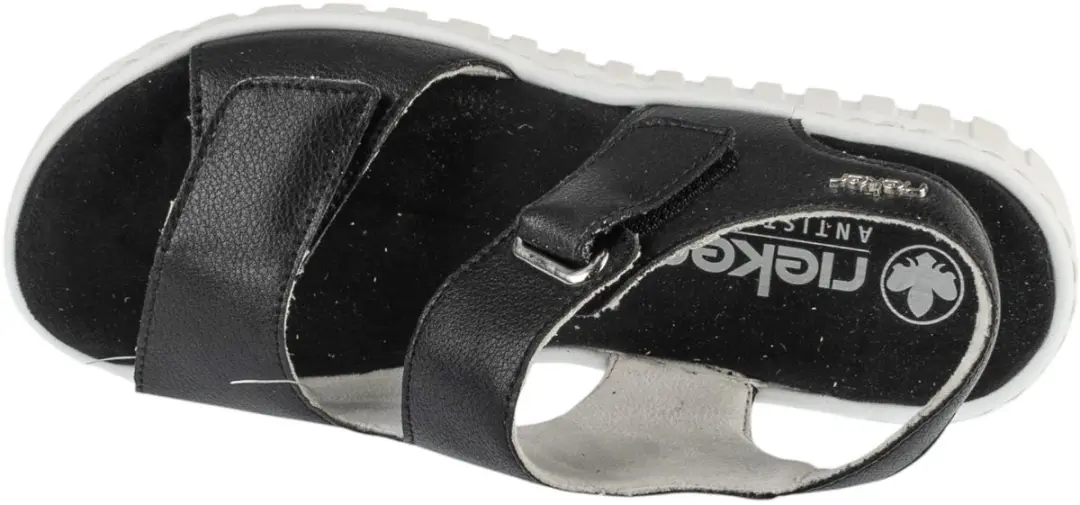 Rieker V1382-00 Sandalen - Zwart - afbeelding 3 van 5
