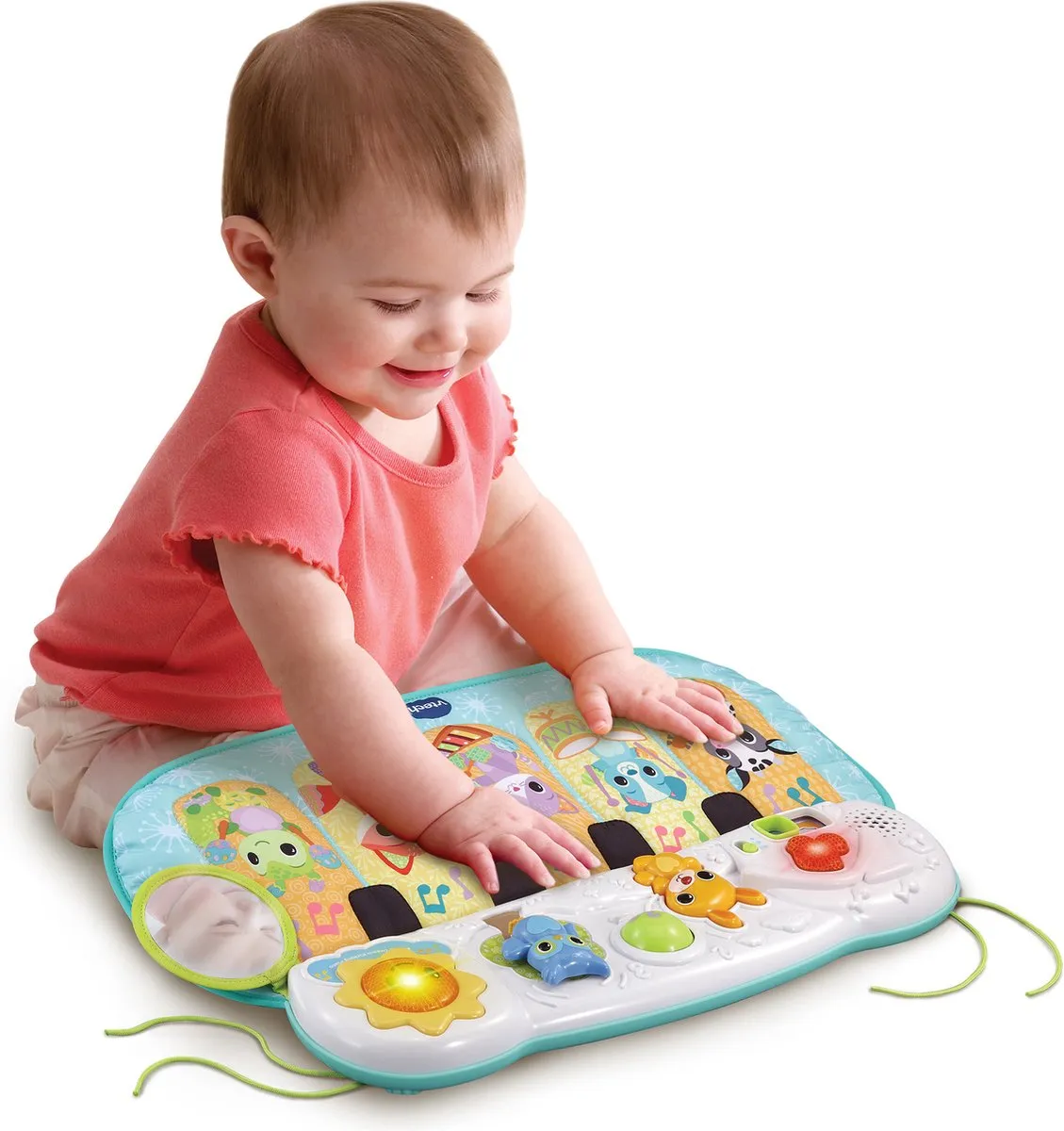 VTech Dierenvriendjes Trappelpiano - Educatief Speelgoed 24 Maanden