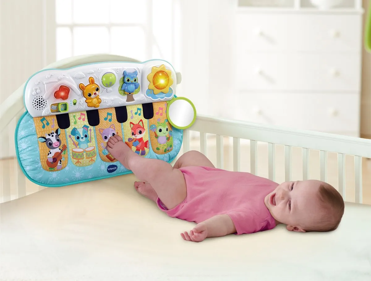 VTech Dierenvriendjes Trappelpiano - Educatief Speelgoed 24 Maanden