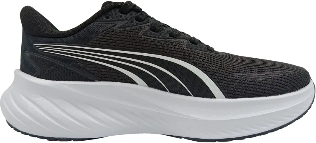 PUMA Pounce Life 2 Jr Baskets - 38 - Zwart/Wit/Zilver - afbeelding 2 van 6