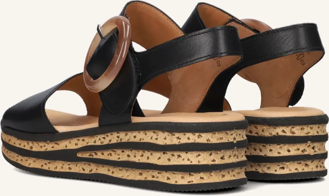 Gabor 550.2 Sandalen - Dames - Zwart - Maat 42 - afbeelding 6 van 6