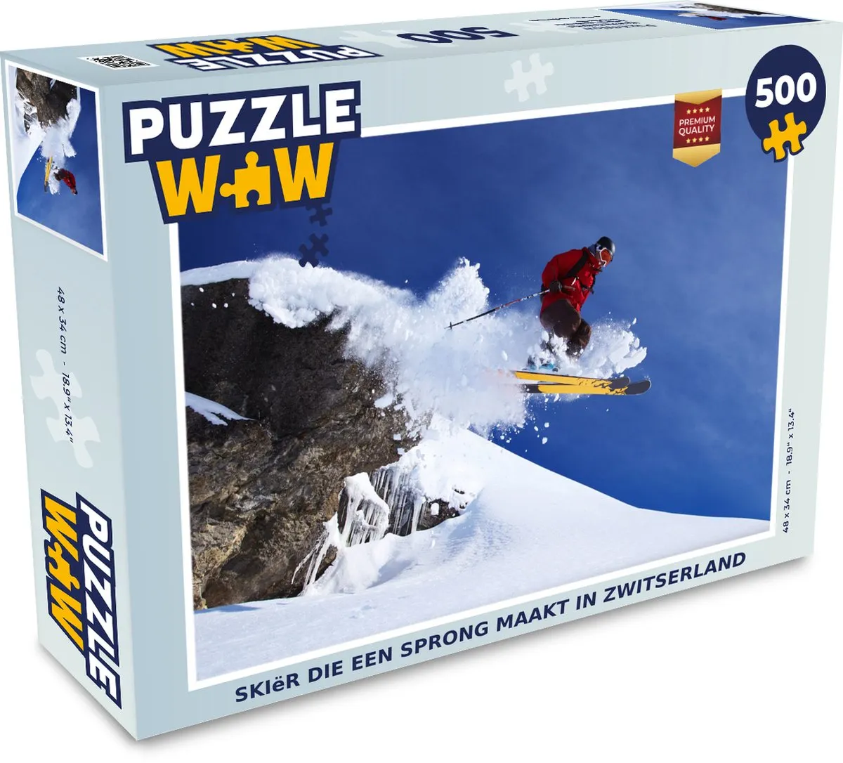 PuzzleWow Legpuzzel 500 Stuks - Multicolor - MPN 6017136178149