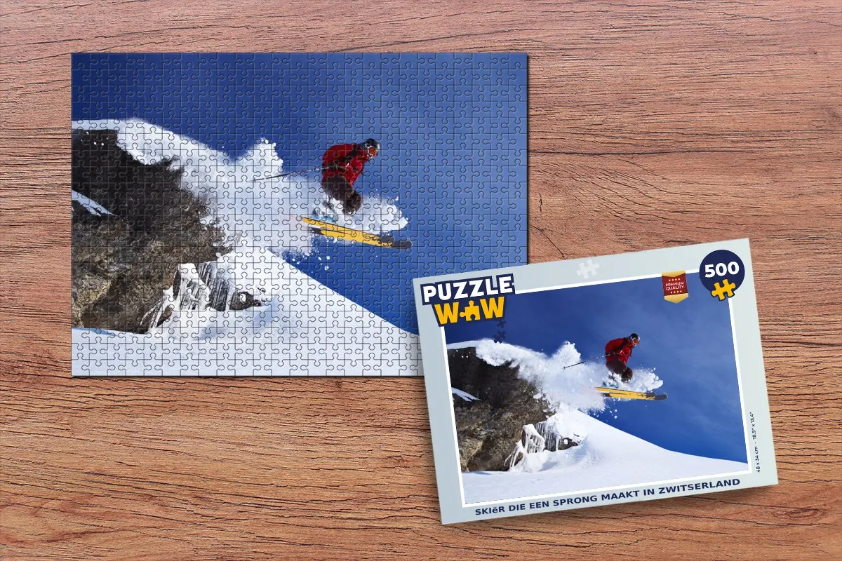 PuzzleWow Legpuzzel 500 Stuks - Multicolor - MPN 6017136178149