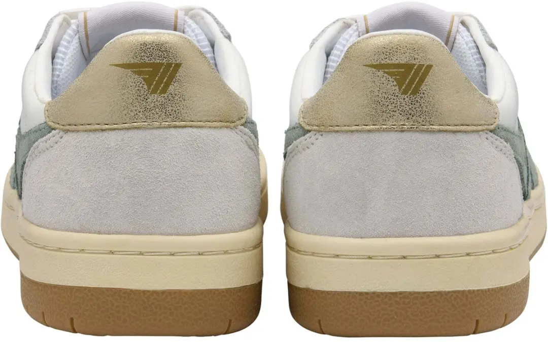 Gola Hawk Damestrainers - 38 - Wit/Green Mist/Goud