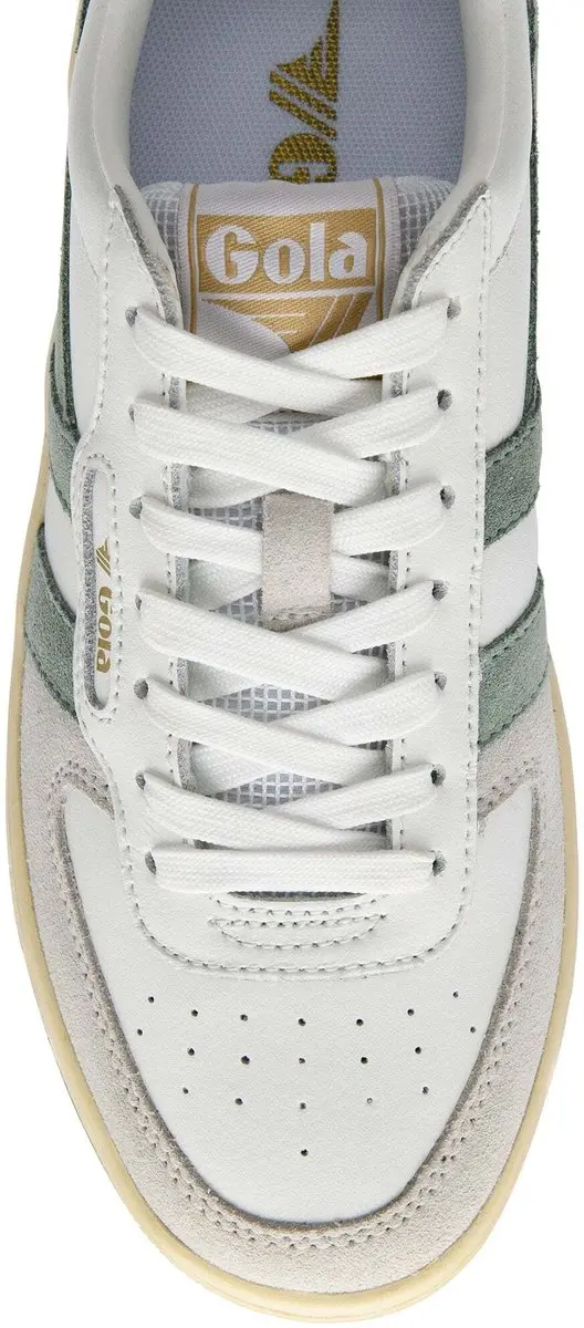 Gola Hawk Damestrainers - 38 - Wit/Green Mist/Goud