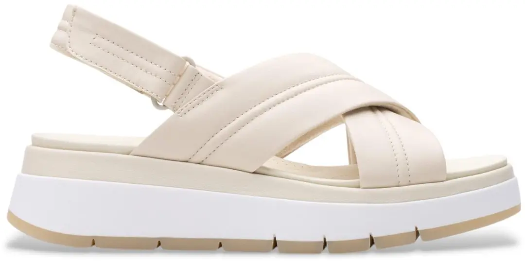 Clarks Sandalen van toscaans kruisleer