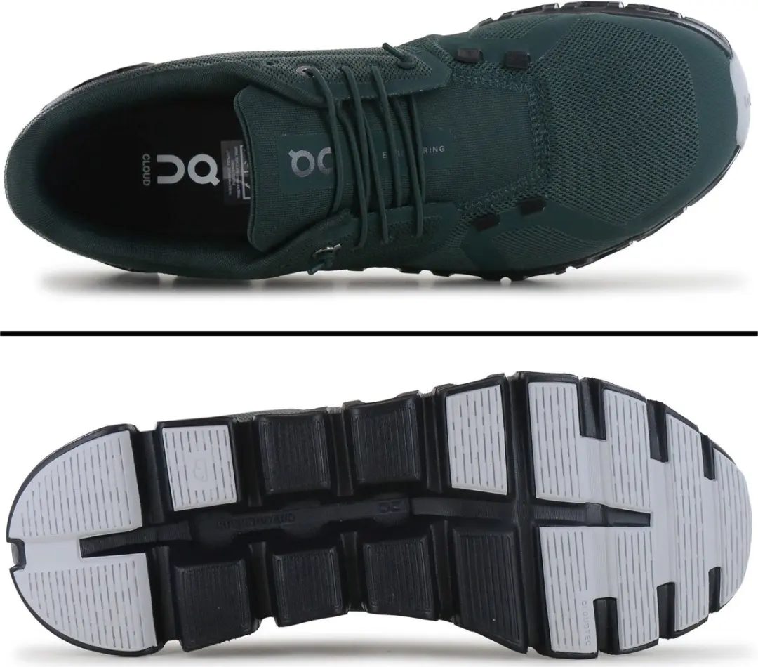 ON Running Cloud 6 3MF10070968 Heren Sneakers - Groen - afbeelding 5 van 6